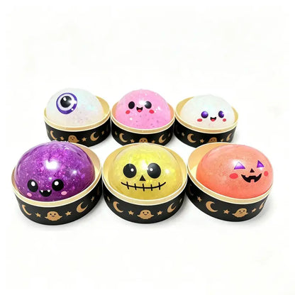 Cute Halloween scary ghost Maruko squeeze toy set