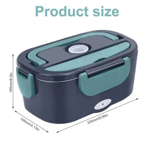 🍱 50% OFF! Portable Electric Heating Lunch Box – 1.5L, Home & Car Use 🔥