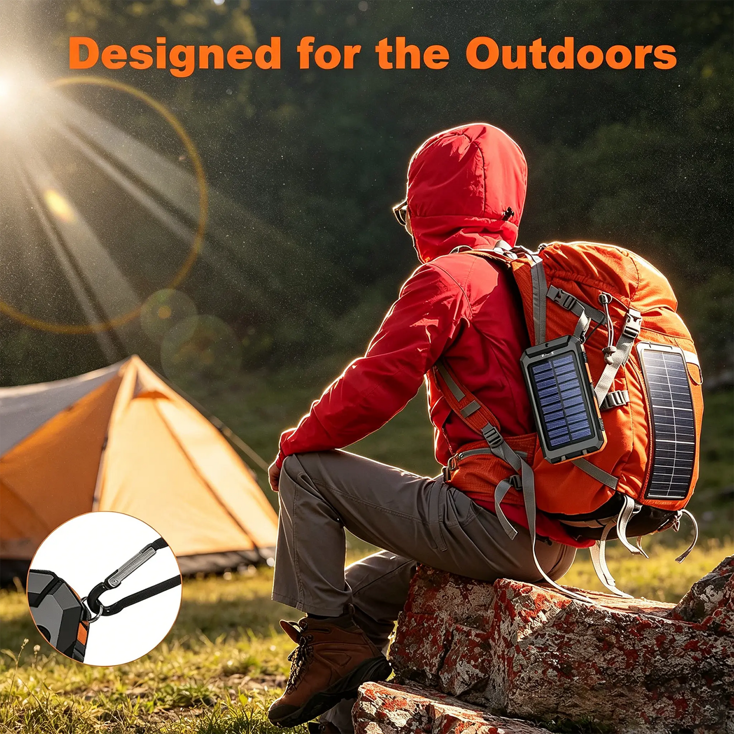 ⚡ SPECIAL OFFER | 30000mAh Solar Power Bank – High-Capacity Portable Charger for Outdoor Use