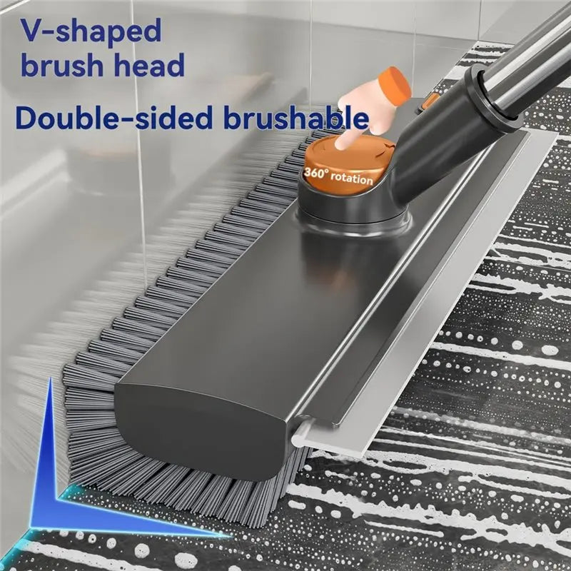 🧼 Heavy-Duty Floor Scrub Brush – Powerful Deep Cleaning for Stubborn Dirt, Tile & Grout
