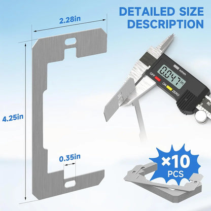 🔥Limited Time 49% OFF |  Wall Plate Spacers, Recessed Outlet Repair Shims for Sunken Electrical Outlets & Switch Plates
