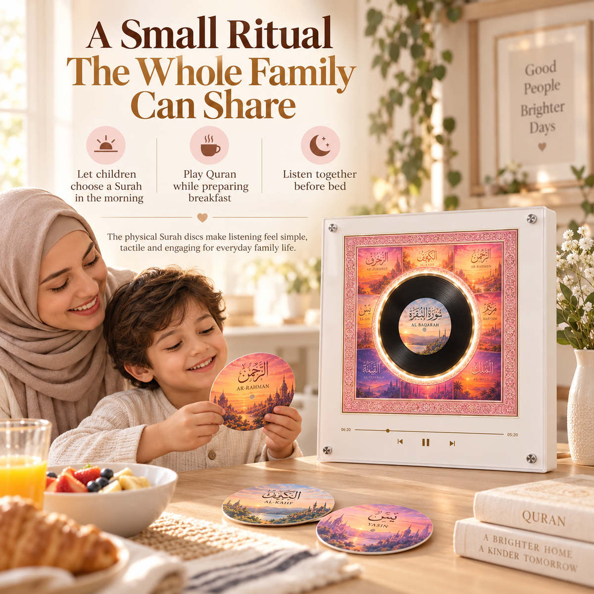 Ayah Box - Quran Vinyl Player