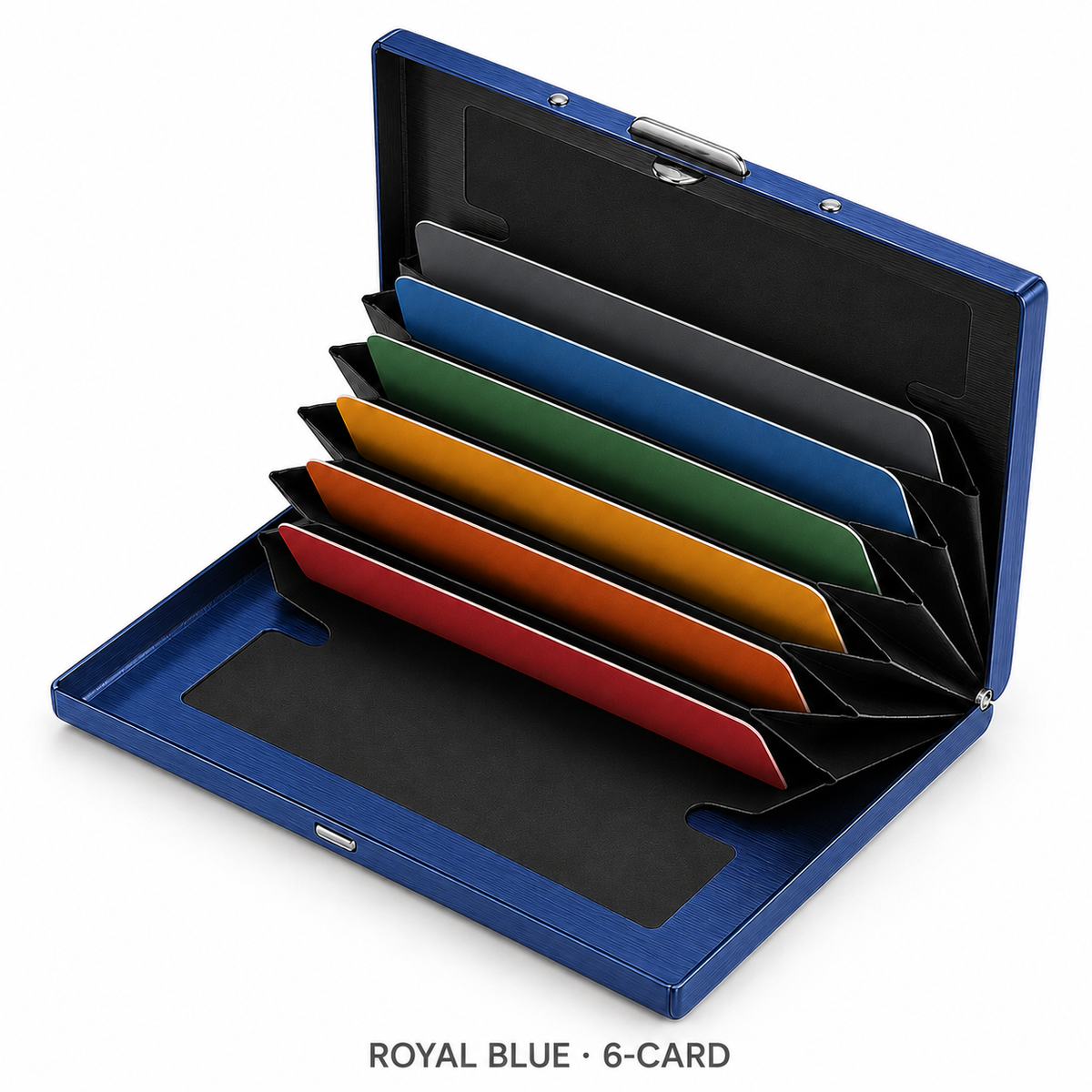 🔥 49% OFF RFID-Blocking Stainless Steel Card Wallet 🔒 Slim, Secure & Pocket-Ready