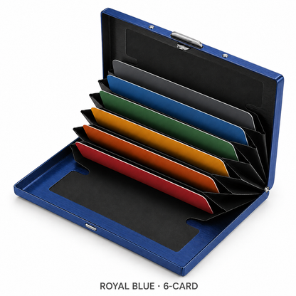 🔥 49% OFF RFID-Blocking Stainless Steel Card Wallet 🔒 Slim, Secure & Pocket-Ready