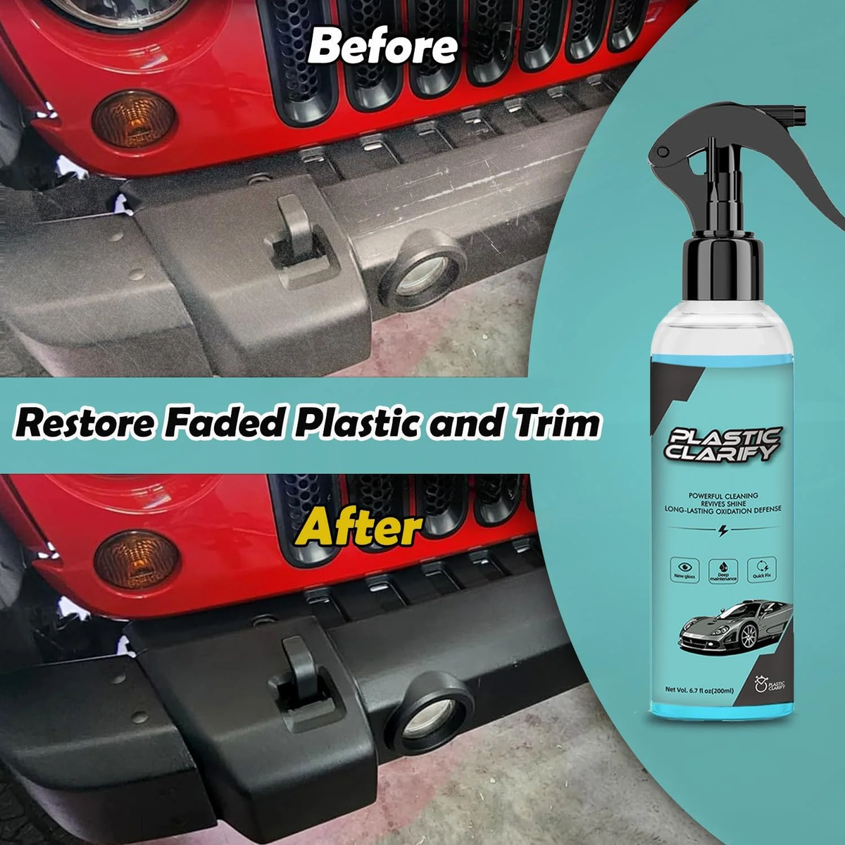 Plastic Clarify - Ultimate Plastic & Trim Restorer