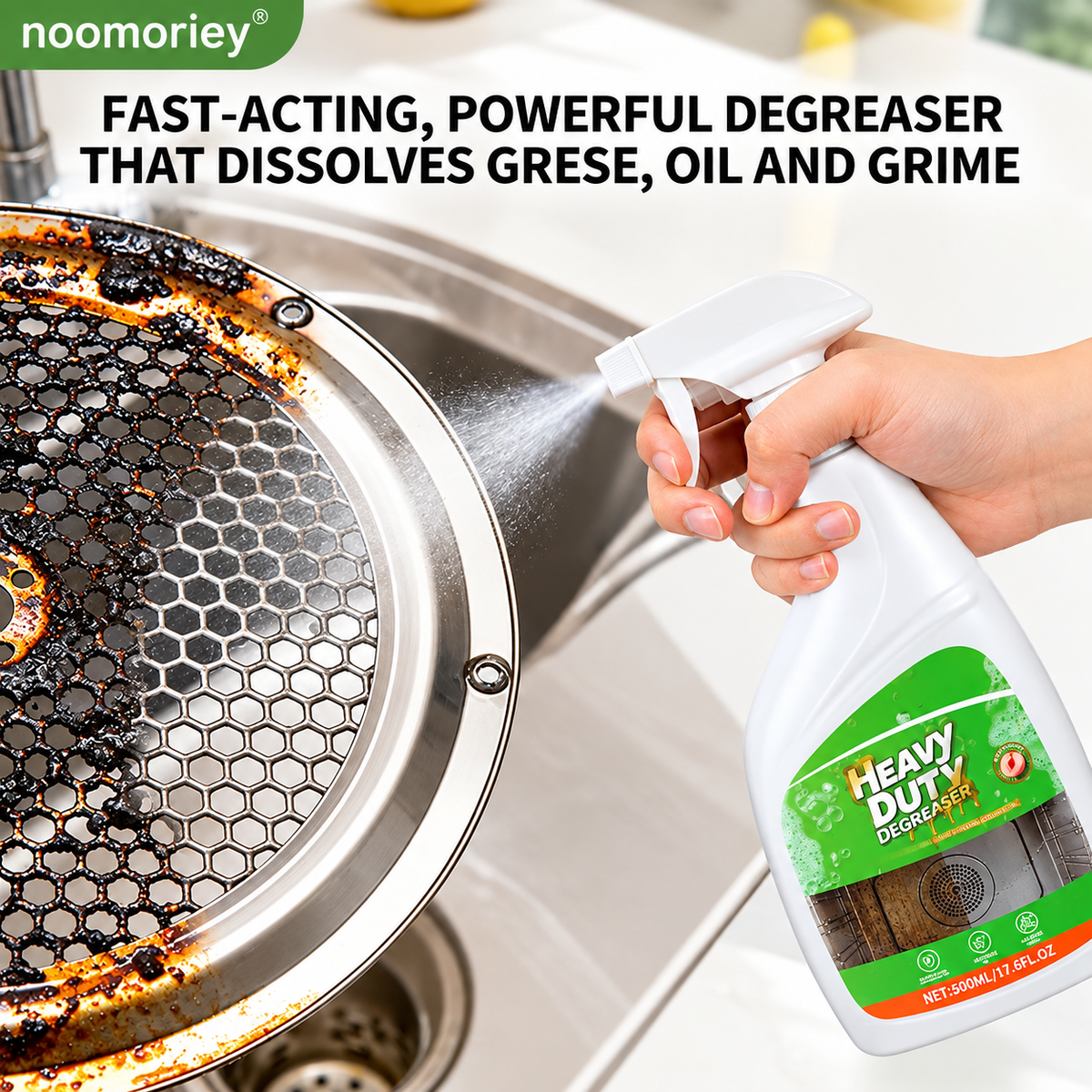 Heavy Duty Kitchen Degreaser Spray