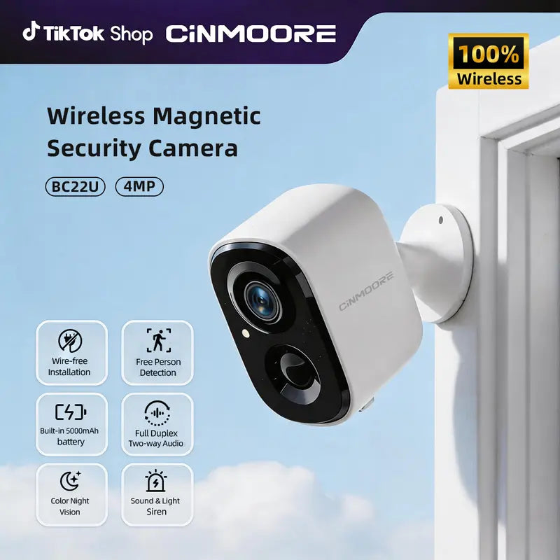 Wireless Smart Security Camera