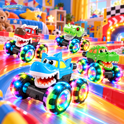 💕Glowing Monster Big Foot Toy Car
