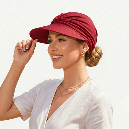 🔥 Summer Hot Sale 50% OFF💕👒UPF 50+ Sun Visor Ponytail Hat