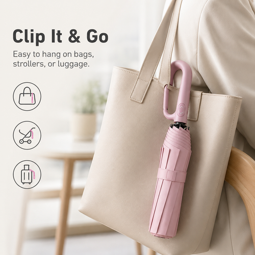 ☔Portable Automatic Folding Umbrella