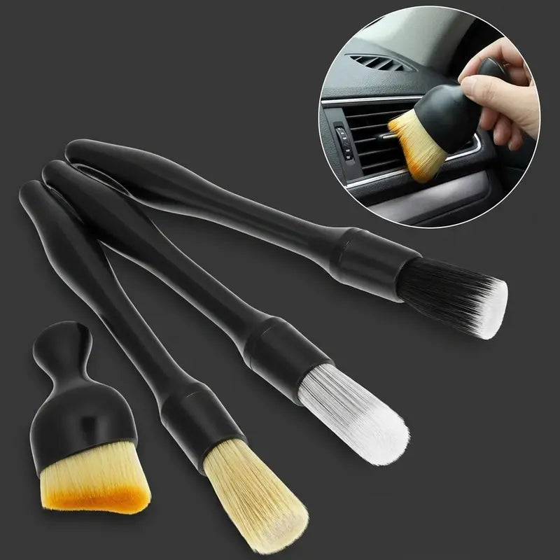 4PCS Car Detailing Brush Set