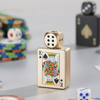 🔥Stress-Relief Rotating Dice Lighter