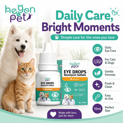 10 ML Gentle Cleansing Drops for Dogs & Cats