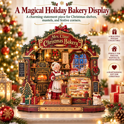 🎄 Mrs. Claus’ Christmas Bakery™——DIY Shadow Box Kit