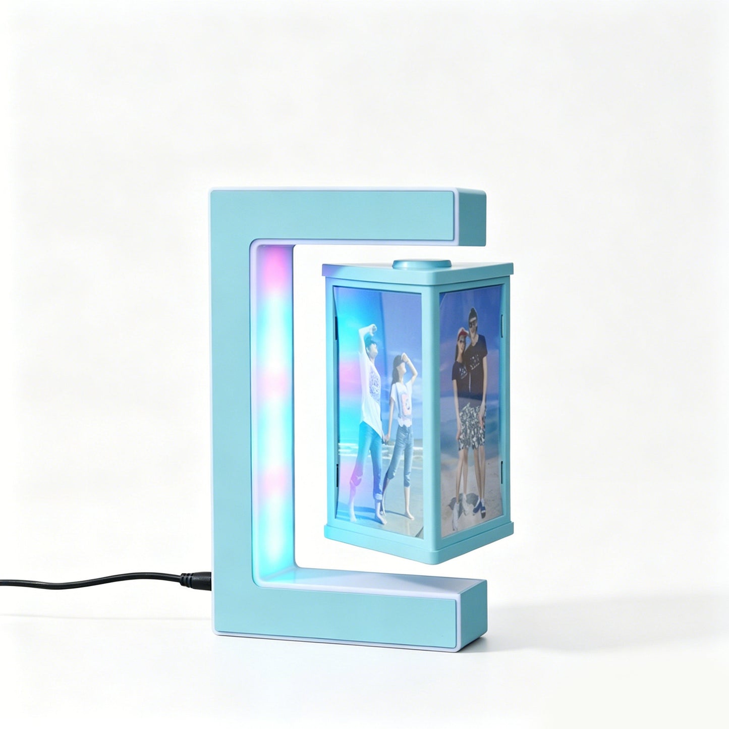 Free Shipping🔥E-Shape Magnetic Levitation Photo Frame