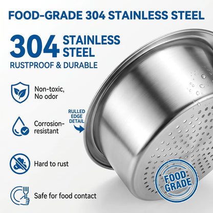 BUY 1 GET 1 FREE💧Stainless Steel Swan Sink Strainer Basket🦢💧