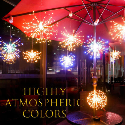 🌓Last Day 49% OFF-🎆 4-Pack Solar Fireworks Lights — 480 LEDs