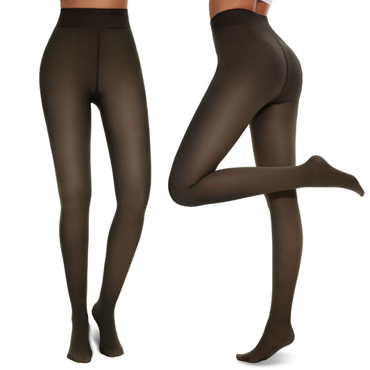 ⏰Winter limited time sale 🦵MAGIC Bare-Leg Look Fleece Lined Tights☁️