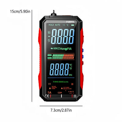 Fully Automatic True RMS (TRMS) 6000 Count Digital Voltmeter