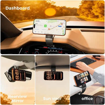 Strong Magnet Magnetic Cellphone Car Mount - Hands-Free Phone Holder, 95° Adjustable