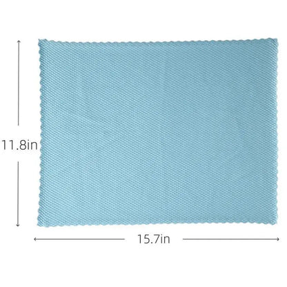 10-Count Vehicular Microfiber Reusable Cleaning Rags