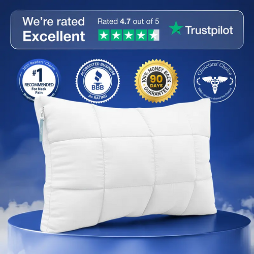 Luxury Cooling Pillow with 3-in-1 Adjustable Support 💤