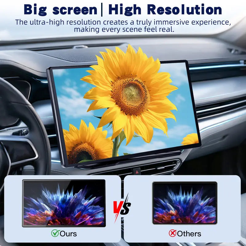 【Tool Upgrade】 2026 9-Inch Wireless CarPlay|Portable touchscreen supporting GPS
