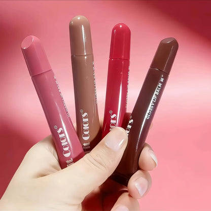 Matte Lip Liner & Moisturizing Lip Oil Set – Hydrating Nude Glossy Lip Kit