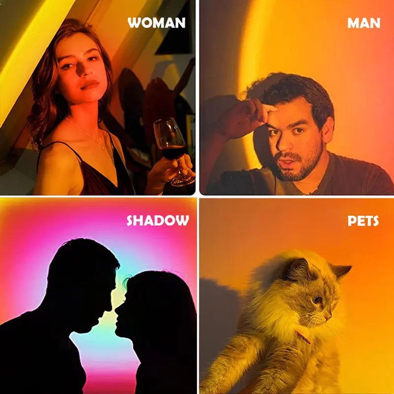 Upgraded Sunset Lamp Projector