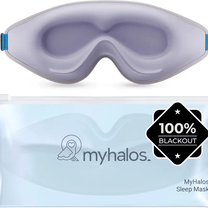 3D Blackout Sleep Mask - Lightweight, Lash Friendly and Zero Eye Pressure