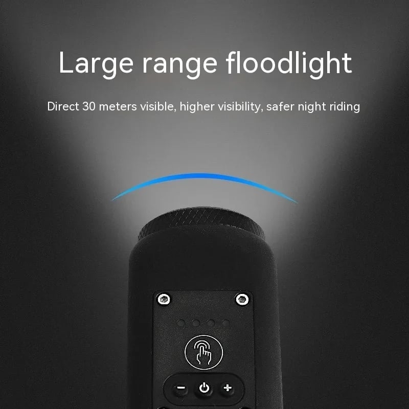 Noomoriey™ Bike Electronic Horn with Large Range Floodlight