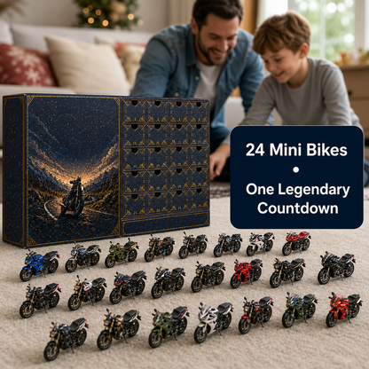 🎁 2026 Motorcycle Legends Advent Calendar | 24‑Day Mini Motorcycle Model Collection