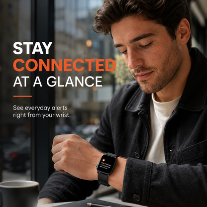 Health Smartwatch 3 – Bluetooth Calling Smart Watch with Health Tracking, 10-Day Battery & IP68 Waterproof for iPhone & Android