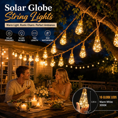 ✨ Outdoor Solar String Lights