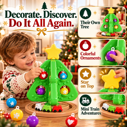 🎄🎁 My First Christmas Tree | Toddler Decorating Toy Set with Ornaments & Mini Train 🚂