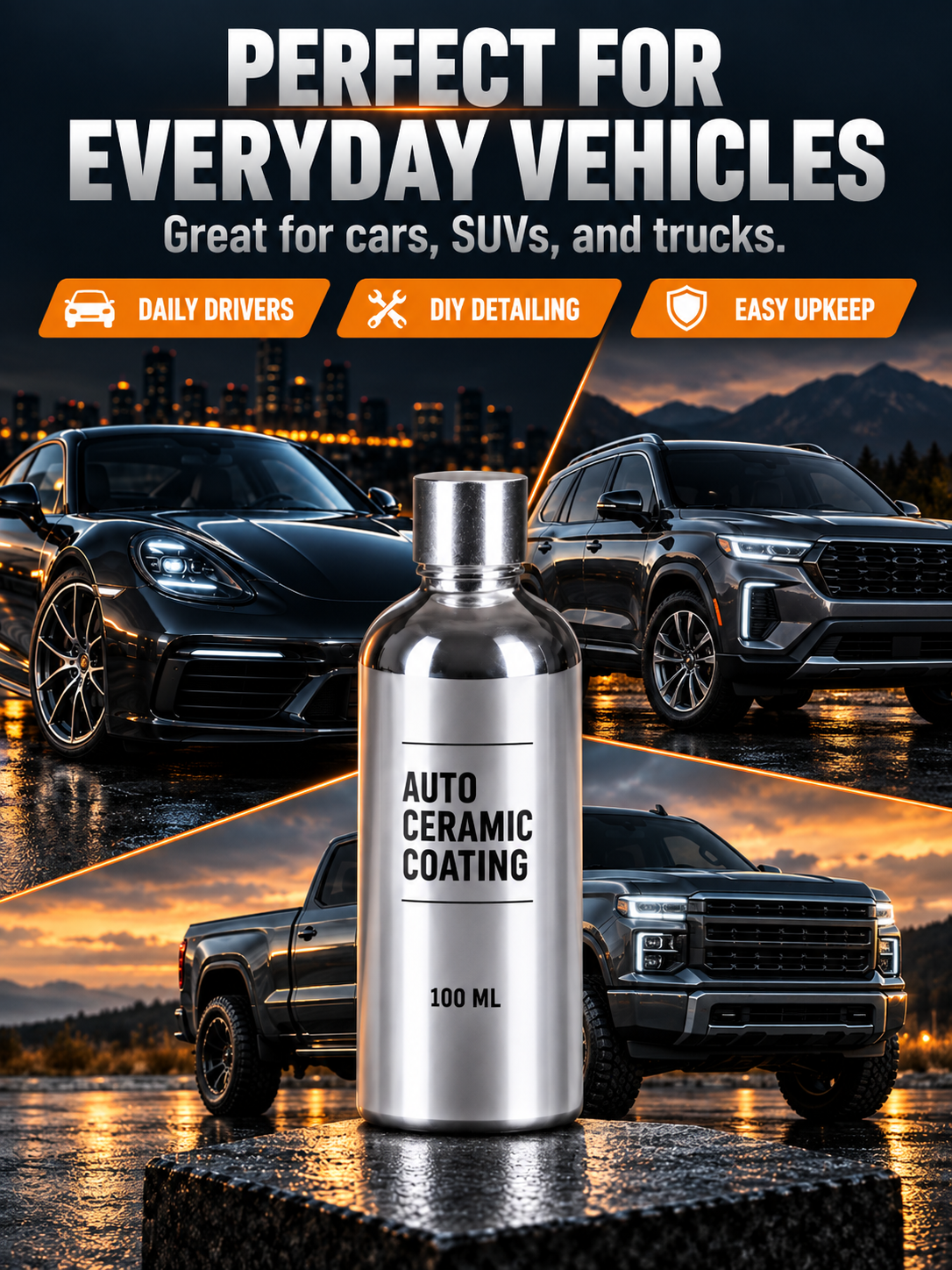 🚗Auto Trend｜Easy Spray Car Shine & Coating