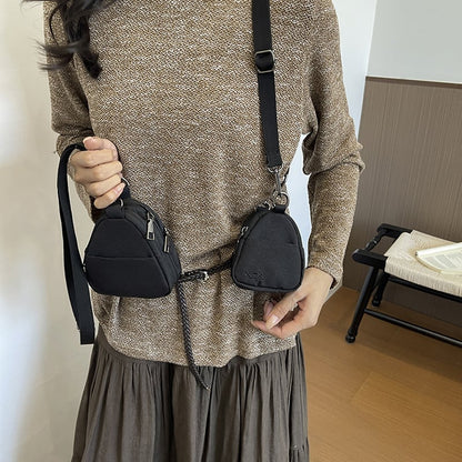 Triangular expansion bag telescopic bag