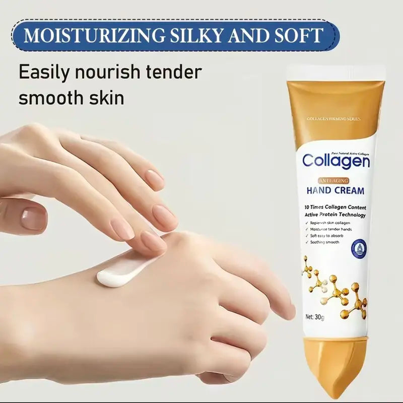 3 PCS✨ Collagen Hand Balm Set – Deep Moisturizing Hand Care for Dry, Cracked Hands 🎁