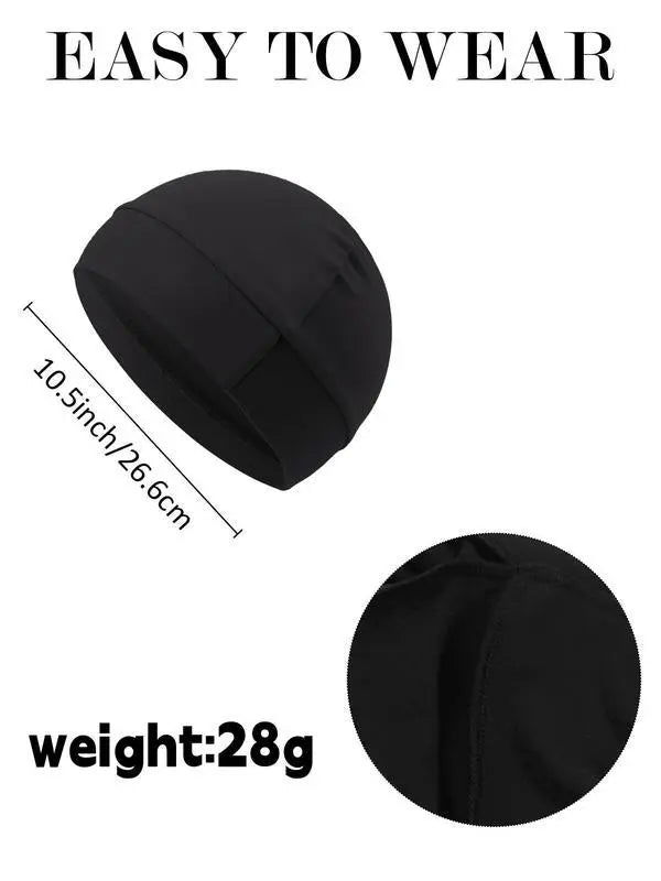 Unisex Plain Color Multifunctional Skull Caps 2026 Summer Sportive Beanie Fitted Hat