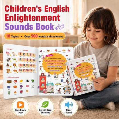 Children's English Enlightenment Finger Touch Sound Book