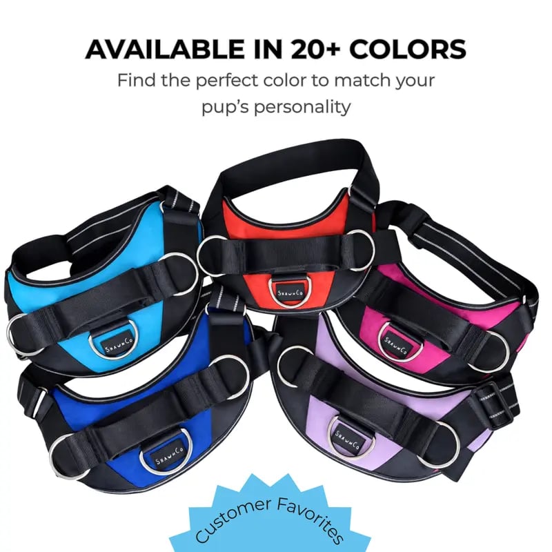 🔥Last Day 50% OFF ❤️No-Pull Dog Harness – 3-Point Leash Control. Reflective & Adjustable
