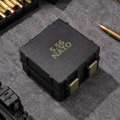 100 Round Ammo Storage Box | Waterproof Hard Shell Ammunition Organizer Case