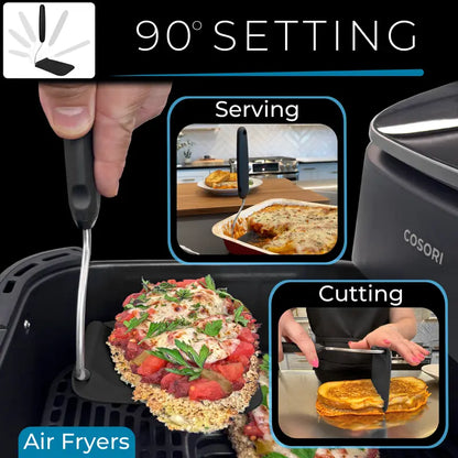 Spatula with adjustable angles