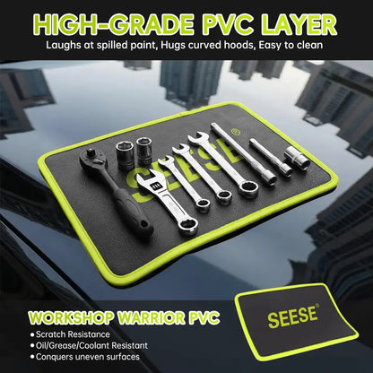 🛠️🧲Flexible Magnetic Tool Mat & Tray Holder