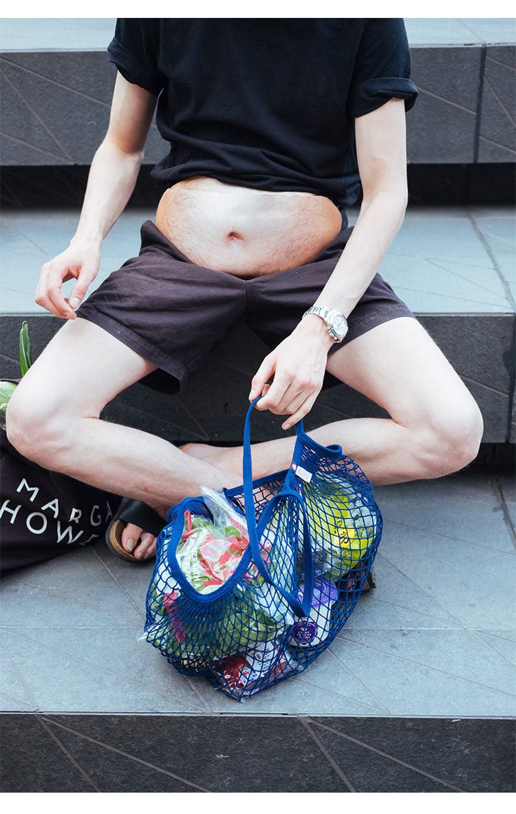 Funny 3D Men Beer Belly Bag