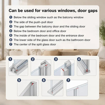 32.8Ft Adhesive Weather Stripping