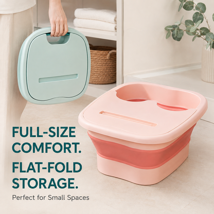 Collapsible Foot Bath for Ultimate Soaking Comfort