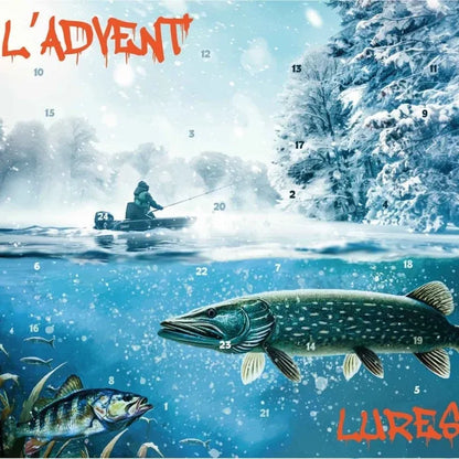 🎣🎄 Angler’s Advent Calendar – 24 Days of Fishing Lure Surprises for Anglers & Fishing Enthusiasts 🎁🐟✨