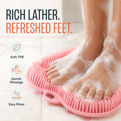 Shower Foot & Back Scrubber Massage Pad