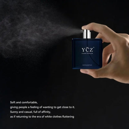 Perfumes Midnight Marine Eau De Parfum - Unisex 50ml Ocean Fresh Scent Premium Aromatic Woody Fragrance for Him & Her